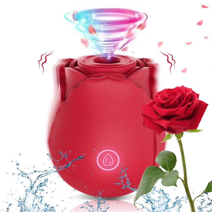 TLUDA Rose Toys Sucking Vibrator Thrusting G Spot